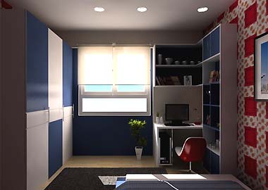 Các mẫu phòng ngủ trẻ em ở chung cư