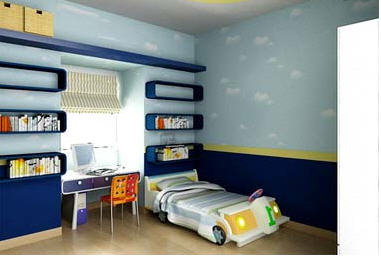 Các mẫu phòng ngủ trẻ em ở chung cư