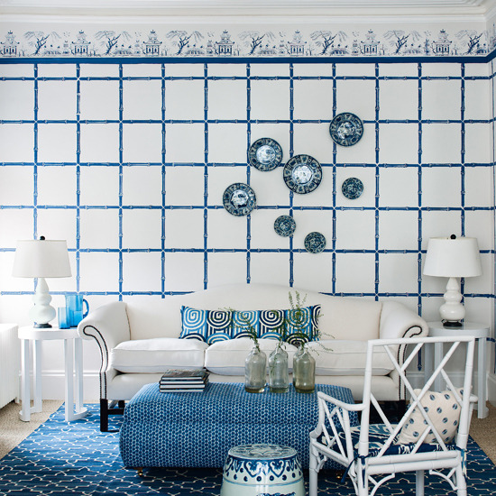 Độc đáo với giấy nến dán nội thất