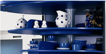 Căn bếp xoay tiết kiệm diện tích