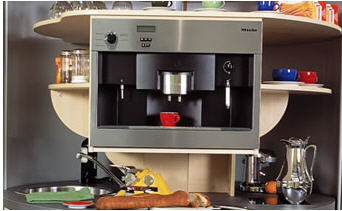 Căn bếp xoay tiết kiệm diện tích