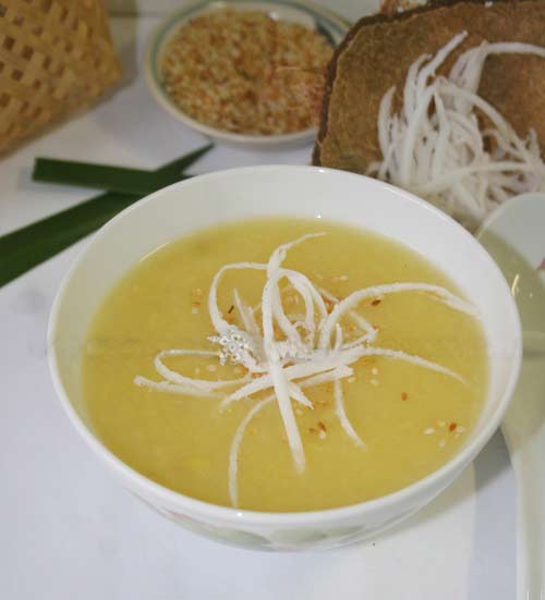 Nấu ăn: Thơm mát món chè đậu xanh
