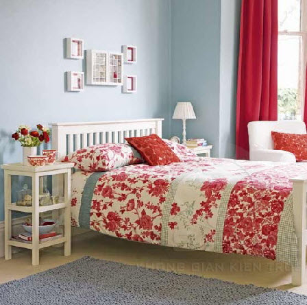 Hài hòa màu sắc phòng ngủ theo khoa học phong thủy