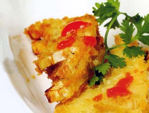 Nấu ăn: Cổ hủ dừa chiên giòn