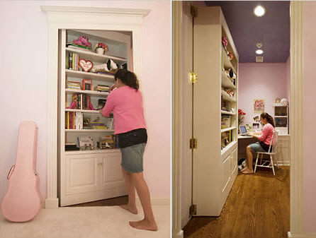 Mẹo thiết kế không gian cực... bí mật trong nhà