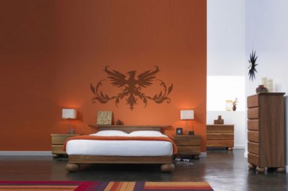 Trang trí nội thất với hình vẽ Tattoo