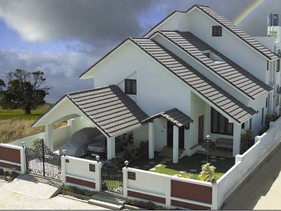 Mái nhà theo phong thủy