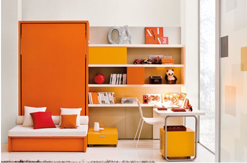 Giường gấp thông minh - tiết kiệm không gian nội thất