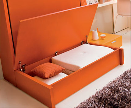 Giường gấp thông minh - tiết kiệm không gian nội thất