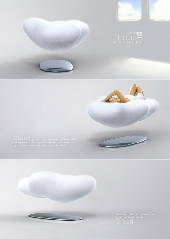 Sofa lơ lửng “Cloud”