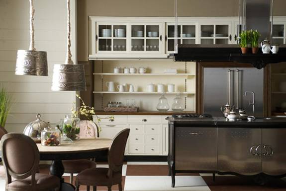 Những nguyên tắc bài trí bếp ăn hiện đại