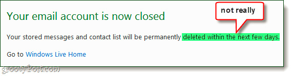 Hướng dẫn xóa tài khoản Hotmail hoặc Windows Live