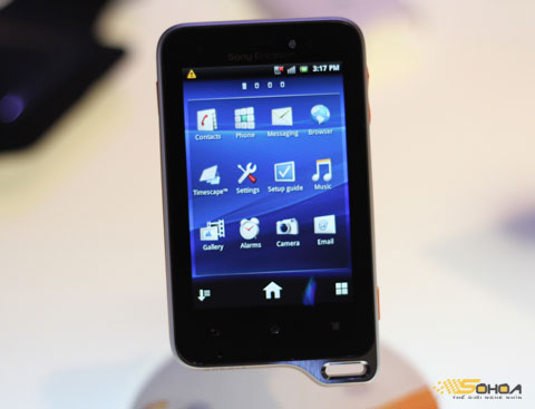 Ảnh thực tế Xperia Active Ảnh thực tế Xperia Active