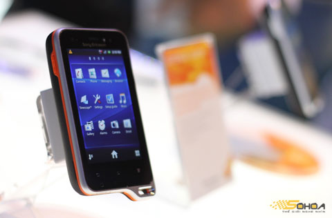 Ảnh thực tế Xperia Active Ảnh thực tế Xperia Active