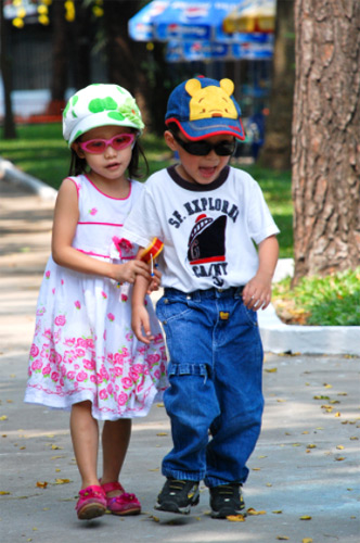 Kỹ thuật chụp ảnh trẻ con