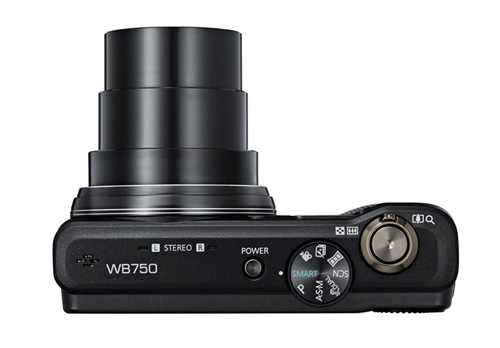 Máy ảnh siêu zoom 18x cảm biến CMOS của Samsung