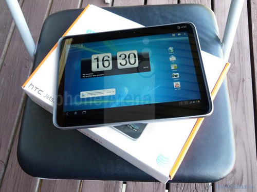 Mở hộp tablet cấu hình khủng HTC Jetstream