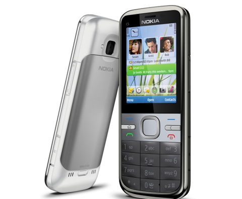 Nokia lặng lẽ ra C5-00 máy ảnh 5 'chấm' Nokia lặng lẽ ra C5-00 máy ảnh 5 'chấm'