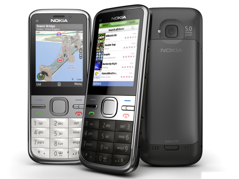 Nokia lặng lẽ ra C5-00 máy ảnh 5 'chấm' Nokia lặng lẽ ra C5-00 máy ảnh 5 'chấm'