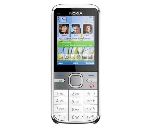 Nokia lặng lẽ ra C5-00 máy ảnh 5 'chấm' Nokia lặng lẽ ra C5-00 máy ảnh 5 'chấm'