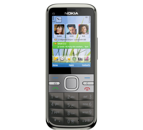 Nokia lặng lẽ ra C5-00 máy ảnh 5 'chấm' Nokia lặng lẽ ra C5-00 máy ảnh 5 'chấm'