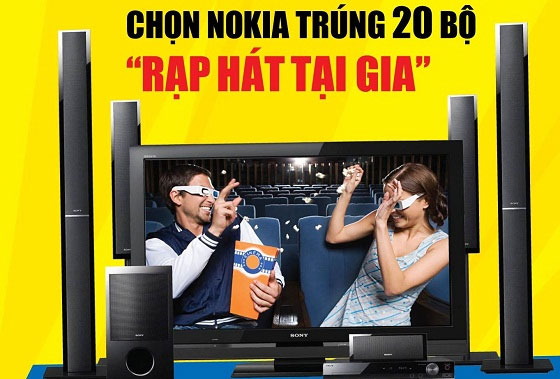 CHỌN NOKIA - TRÚNG TRỌN BỘ 