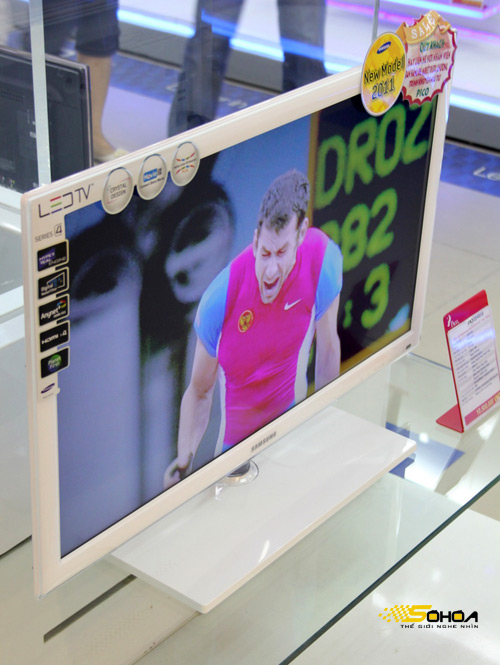 TV LED trắng muốt của Samsung TV LED trắng muốt của Samsung