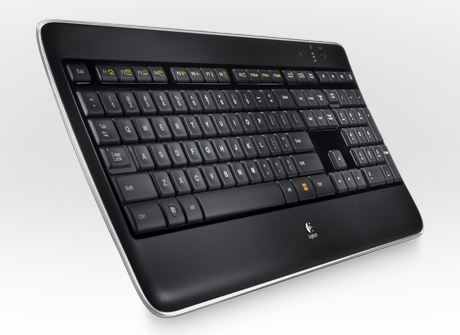 Logitech K800, bàn phím không dây tích hợp cảm biến ánh sáng Logitech K800, bàn phím không dây tích hợp cảm biến ánh sáng