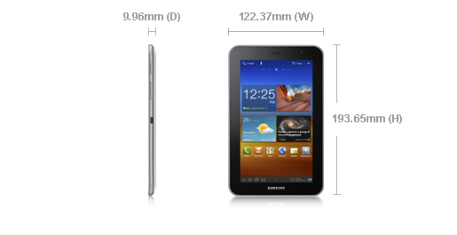 Samsung P6200 Galaxy Tab 7 Plus chuẩn bị lên kệ Samsung P6200 Galaxy Tab 7 Plus chuẩn bị lên kệ