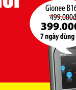 Điện thoại di động Gionee B168