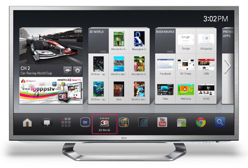 LG 'ồ ạt' tung ra HDTV mới tại CES 2012