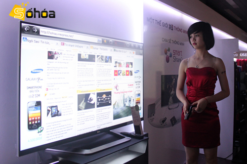 LM7600 là dòng Cinema 3D thứ hai của LG phát hành tại Việt Nam trong năm 2012.