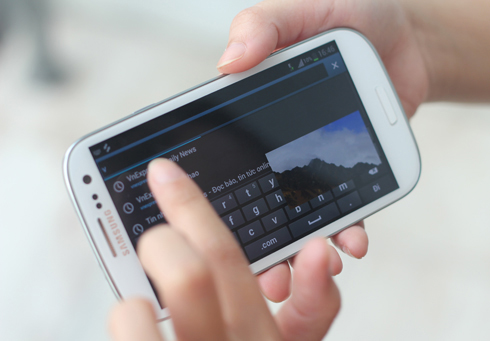Trải nghiệm Galaxy S III tại VN Trải nghiệm Galaxy S III tại VN