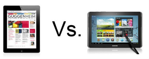 The New Ipad vs Galaxy Note 10.1