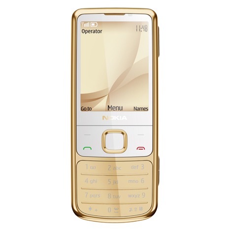 Nokia Ra Mắt 6700 Classic Phiên Bản Vàng