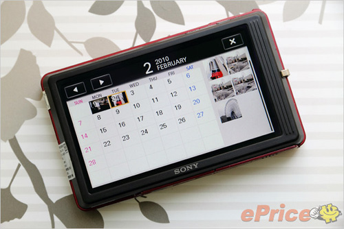 Sắc màu Sony DSC-TX7