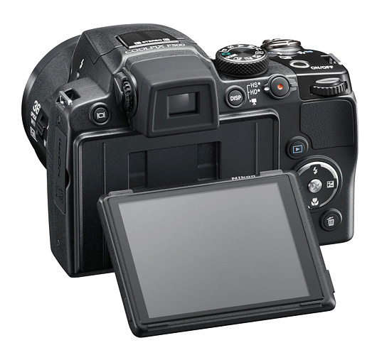 Nikon Coolpix P500: Máy ảnh siêu zoom 36x